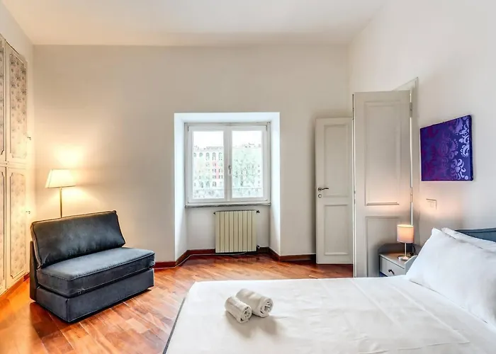 Splendid Flat On The Tiber River Apartmán