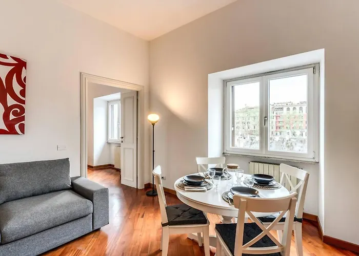 公寓 Splendid Flat On The Tiber River
